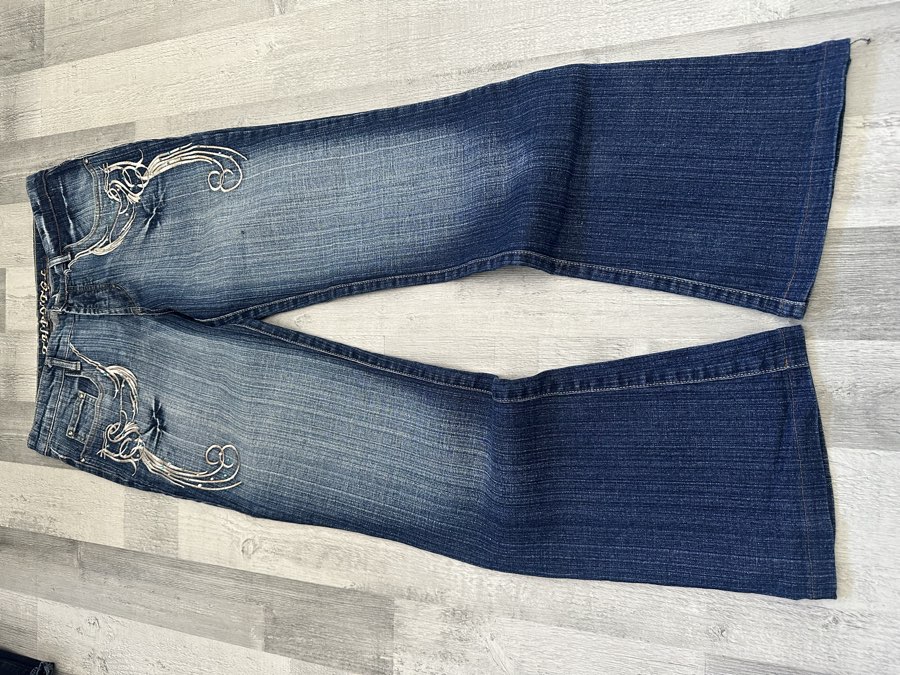 Y2K Denim · Dunkelblau / Blau