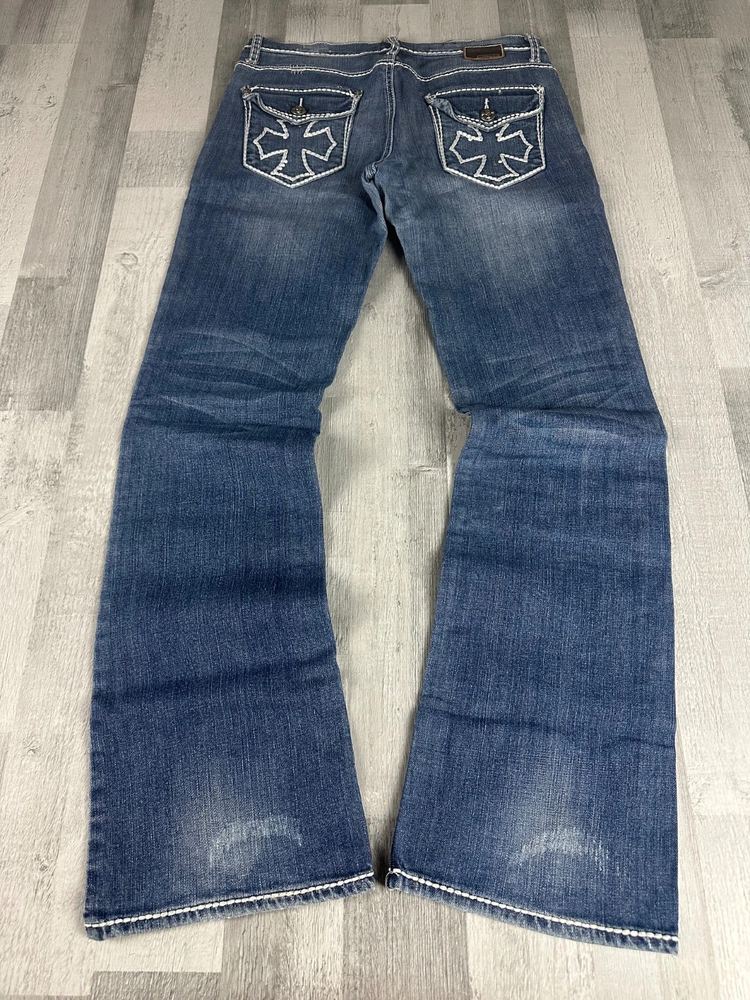 Y2K Denim · Dunkelblau / Blau